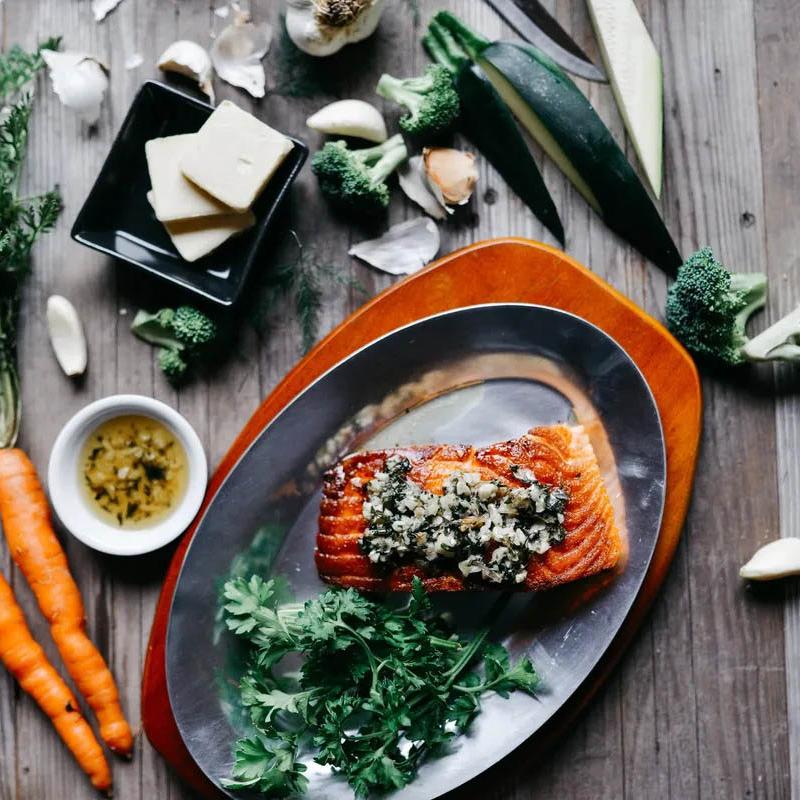 Garlic Salmon